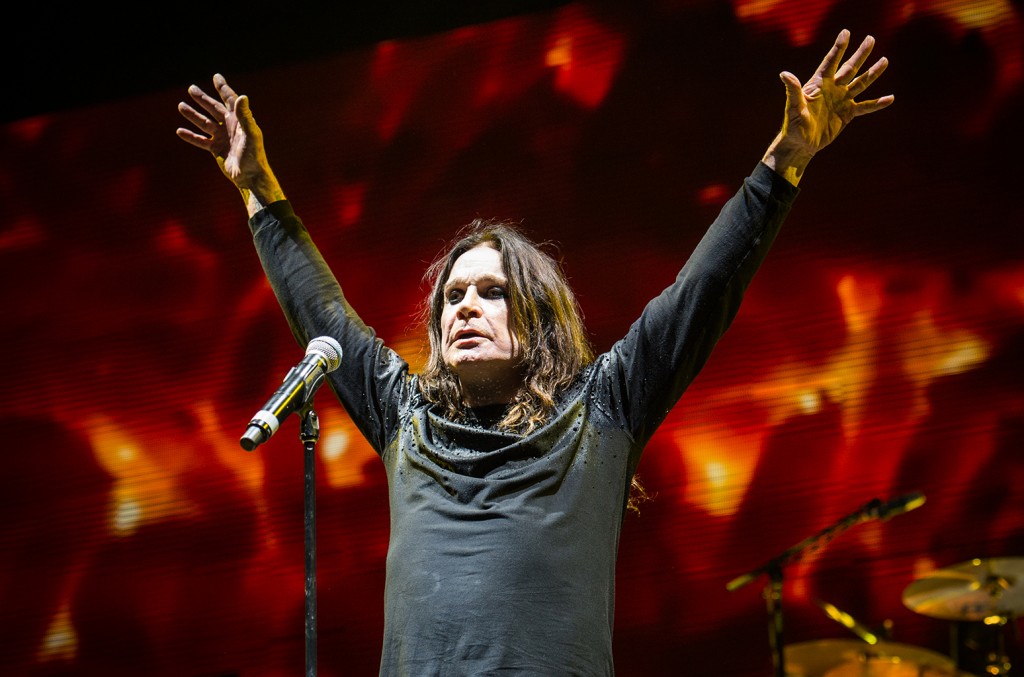 Ozzy Osbourne of Black Sabbath performs at Ozzfest 2016 at San Manuel Amphitheater on September 24, 2016 in San Bernardino, Calif. (Amy Harris/Invision/AP)