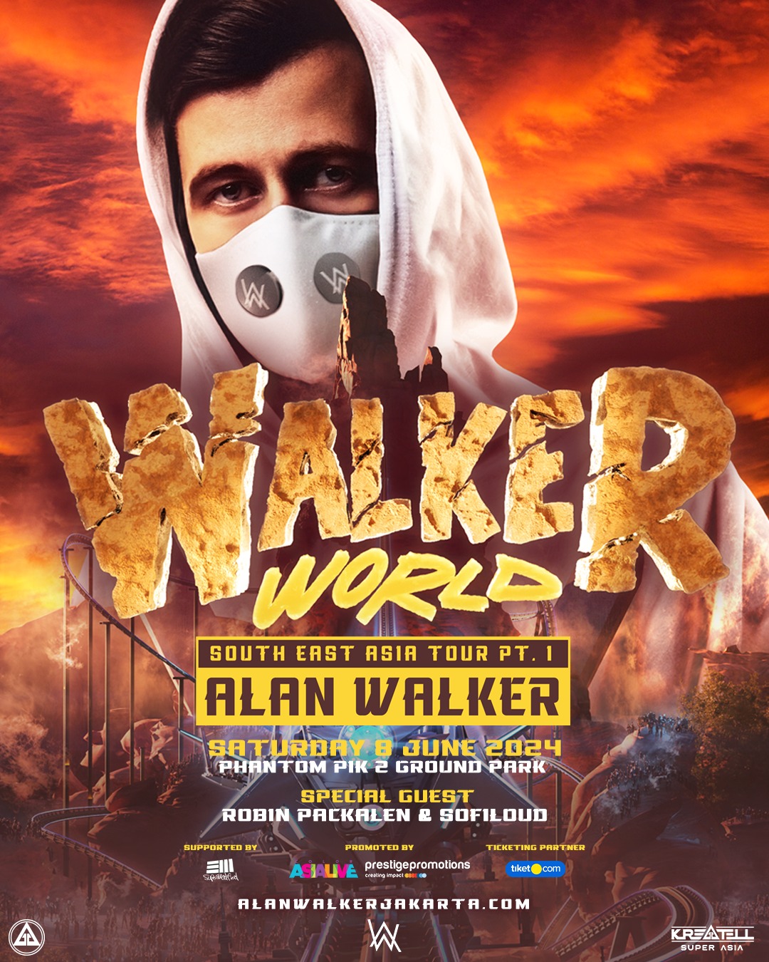 Alan Walker Resmi Umumkan Tur “Walker World Southeast Asia Tour Part 1”